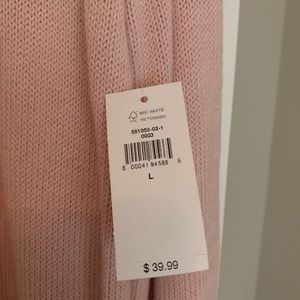 Old Navy pink cardigan